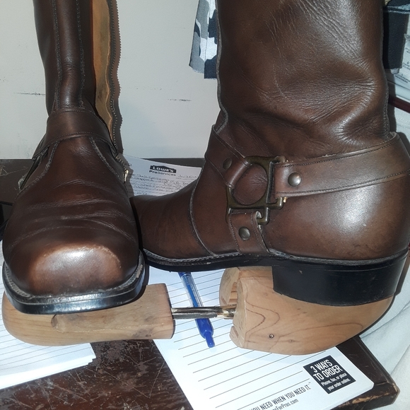 Unknown brand vintage buckle boots main image 4